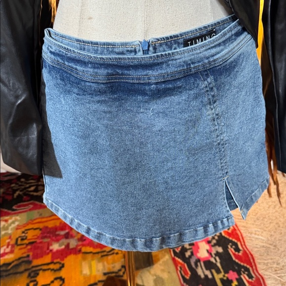 Timing Pants - Timing Stretch Denim Skort